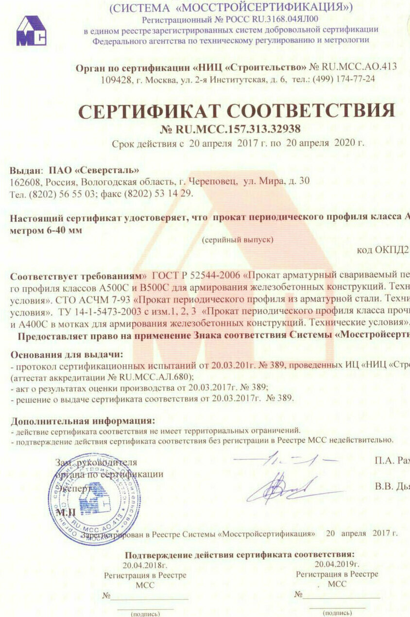 сертификат сертификат